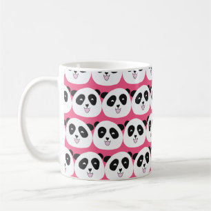 Taza De Café Patrón infantil Panda lleva una repetición de cose