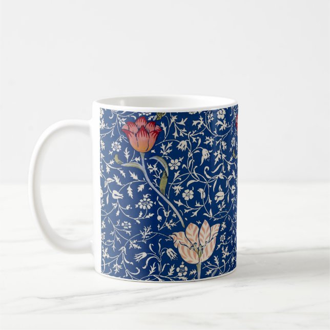 Taza De Café Patrón Medway de William Morris (Izquierda)