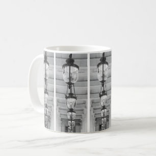 Taza De Café Patrón mental monocromo