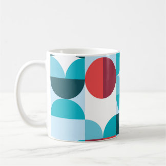 Taza De Café Patrón minimalista de los años 70 del Retro 60