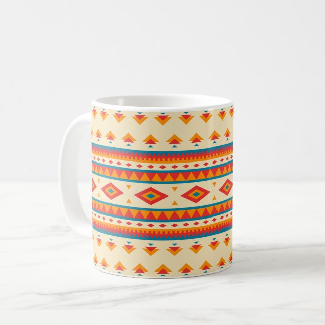 Taza De Café Patrón nativo americano (Anverso izquierdo)