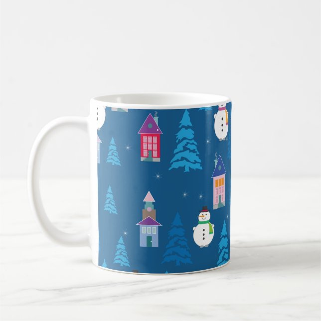 Taza De Café Patrón navideño (Izquierda)