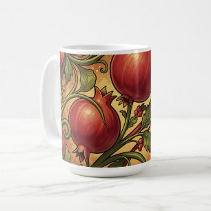 Taza De Café Patrón Ornamental de Granada Modernista