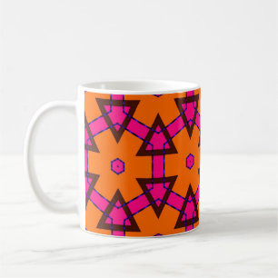 Taza De Café patrón oro clásico. ornamento dorado en arabio