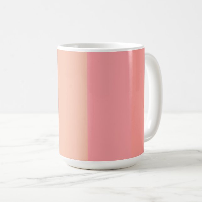 Taza De Café Patrón pastel rosa milenario (Anverso derecho)