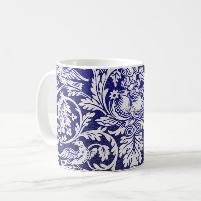 Taza De Café Patrón Queen Anne, William Morris (Anverso izquierdo)