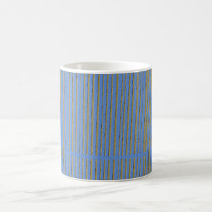 Taza De Café Patrón rayado único y elegante de Guay