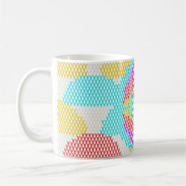 Taza De Café Patrón Retro Art Nouveau