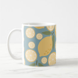 Taza De Café Patrón sin foco de limón amarillo