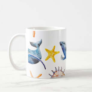 Taza De Café Patrón sin foco Starfish caribeño