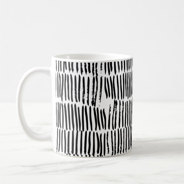 Taza De Café Patrón sin inconvenientes con elementos verticales (Izquierda)
