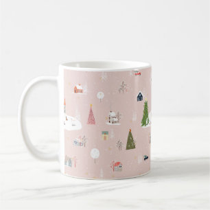 Taza De Café Patrón sin inconvenientes Navidades pequeños en el