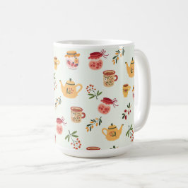 Taza De Café Patrón sin problemas de tiempo de té