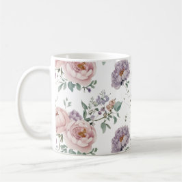 Taza De Café Patrón sin soldadura floral