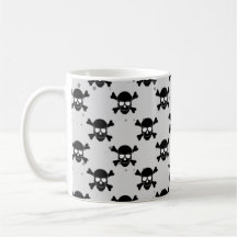 Patrón Skulls de estilo pirata