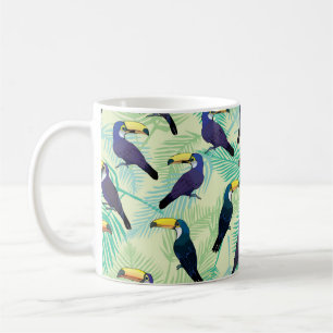Taza De Café patrón toscano, vintage, ilustracion
