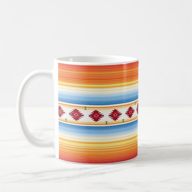 Taza De Café Patrón tradicional mexicano de mono (Izquierda)