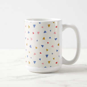 Taza De Café Patrón Triángulo con Tosed Mano