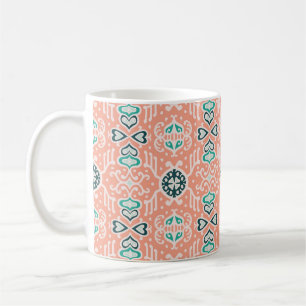 Taza De Café Patrón tribal africano, azteca sin mar.