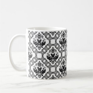 Taza De Café Patrón vintage clásico sin costuras. Orientador de