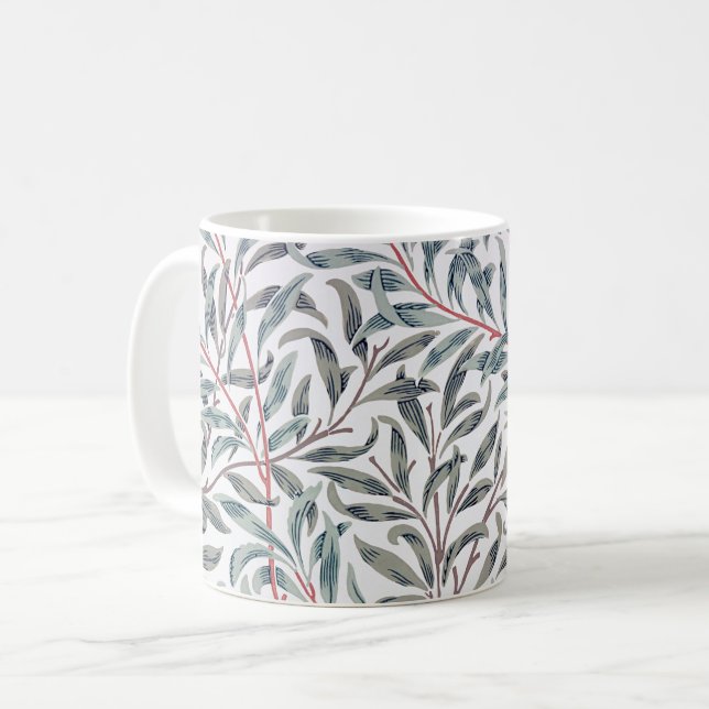 Taza De Café Patrón Willow, William Morris (Anverso izquierdo)