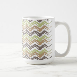 Taza De Café Patrón ZigZag de Melon Brandy Scribble