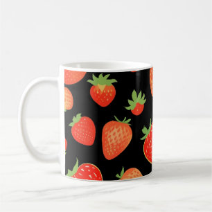 Taza De Café Patrones de fresa