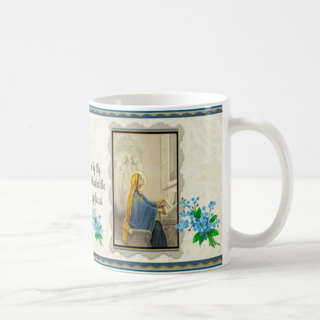 Taza De Café Patroness de St Cecilia de músicos (Derecha)