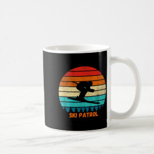 Taza De Café Patrulla de esquí coincidente estación de esquí in