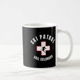 Taza De Café Patrulla de esquí de Vail Colorado