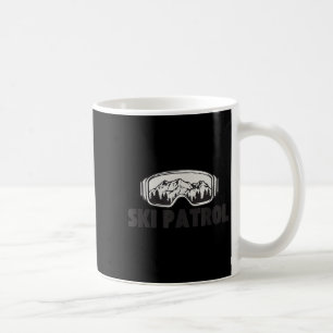 Taza De Café Patrulla de esquí Invierno Ciclismo Goggles Montañ