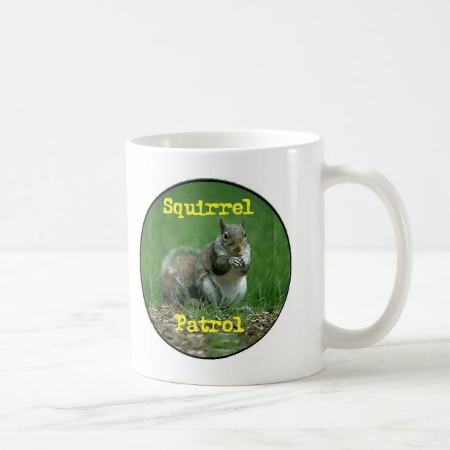 Taza De Café patrulla de la ardilla (Derecha)