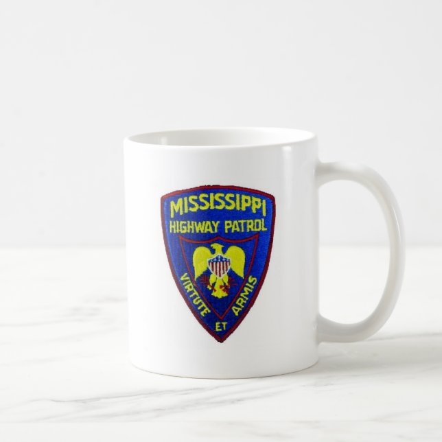Taza De Café Patrulla de la carretera de Mississippi (Derecha)