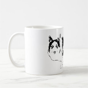Taza De Café Patrulla de refrigerios de ojos cruzados
