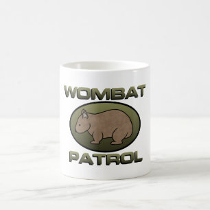 Taza De Café Patrulla de Wombat II