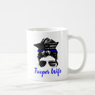 Taza De Café Patrulla estatal de policía de carreteras Messy Bu