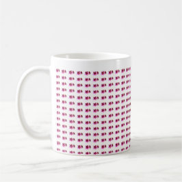 Taza De Café Pattern Flower jGibney The MUSEUM Zazzle