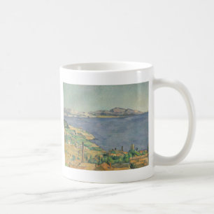 Taza De Café Paul Cezanne el   el golfo de Marsella visto de L