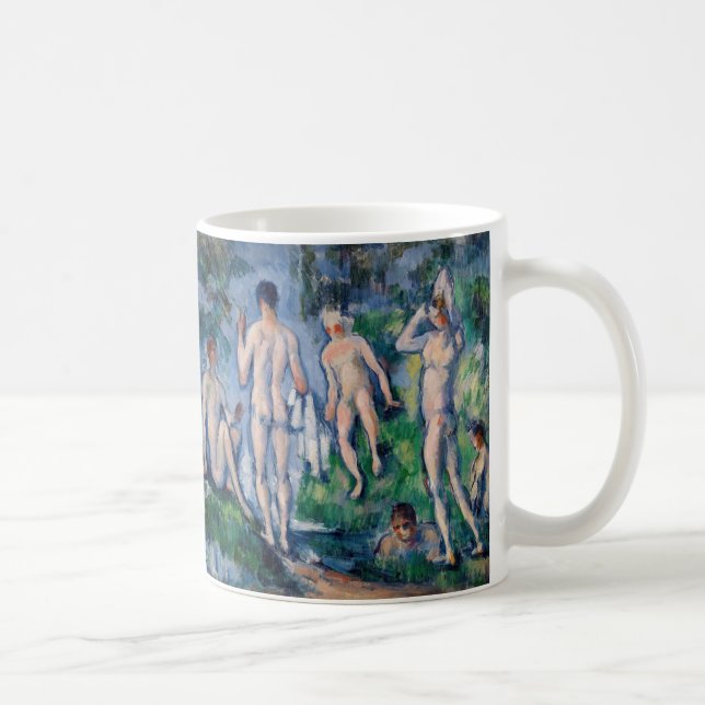 Taza De Café Paul Cezanne - Grupo de los Baños (Derecha)