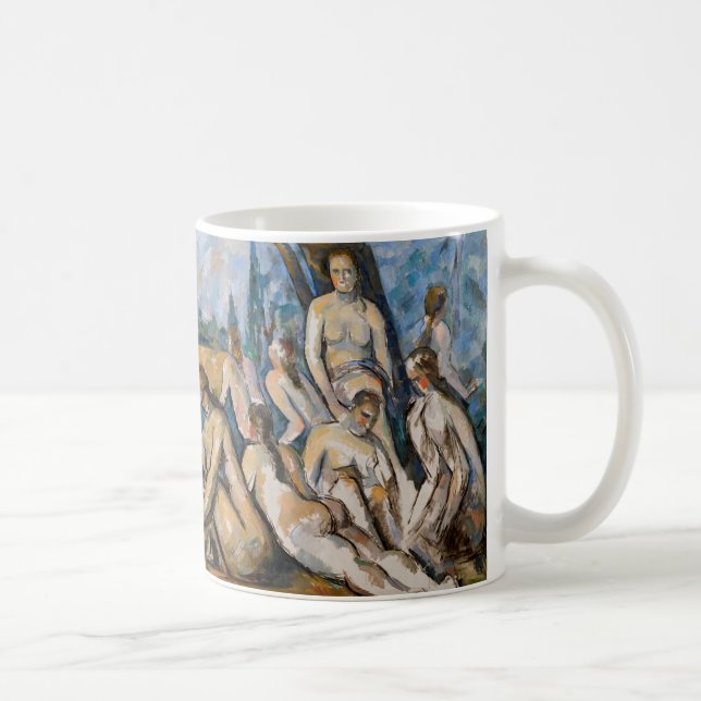 Taza De Café Paul Cezanne - Los grandes bañistas (Derecha)