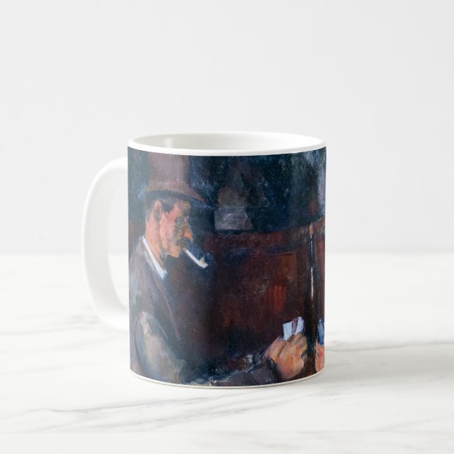 Taza De Café Paul Cezanne - Los jugadores de cartas (Anverso izquierdo)