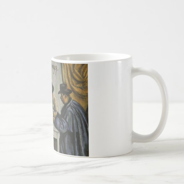 Taza De Café Paul Cezanne - Los jugadores de cartas (Derecha)
