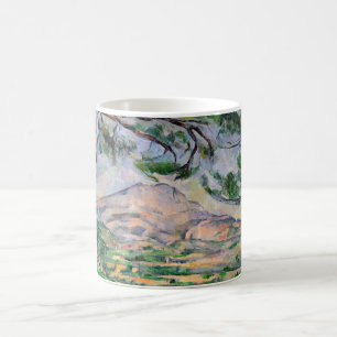 Taza De Café Paul Cezanne - Mont Sainte-Victoire y gran pino