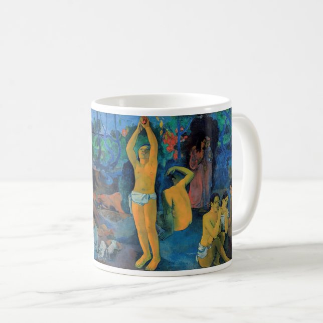 Taza De Café Paul Gauguin - ¿De Dónde Venimos? (Anverso derecho)