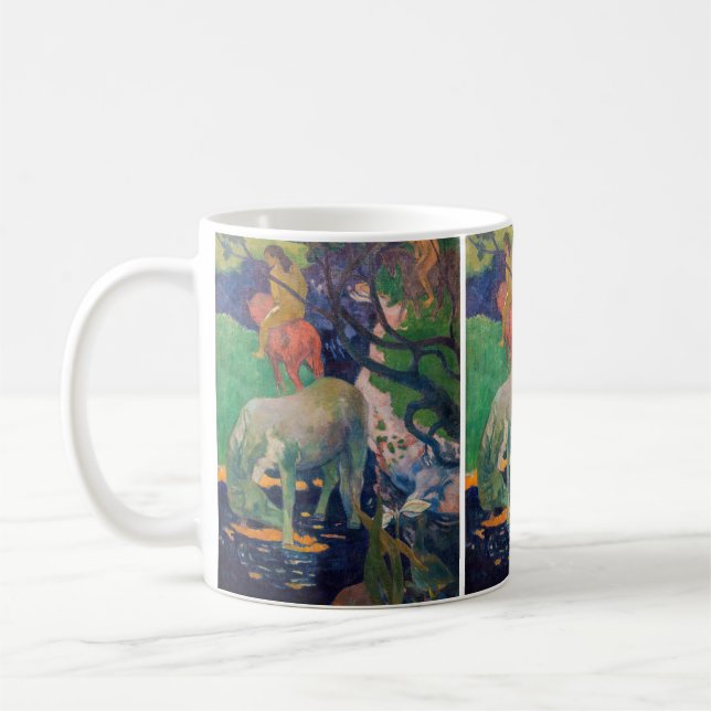 Taza De Café Paul Gauguin - El caballo blanco (Izquierda)