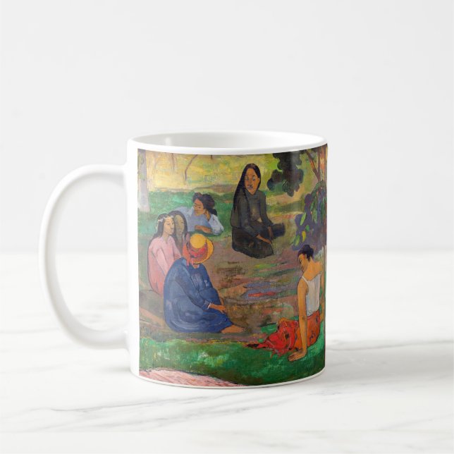 Taza De Café Paul Gauguin - La conversación / Les Parau Parau (Izquierda)