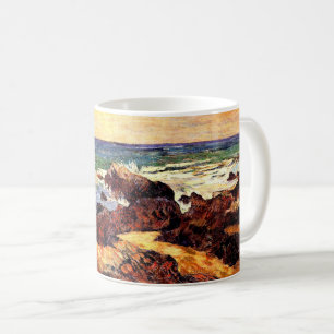 Taza De Café Paul Gauguin - Rocas y Mar, 1886,