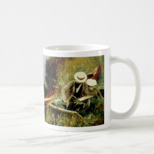 Taza De Café Paul Helleu Sketching con su esposa Coffee Mug
