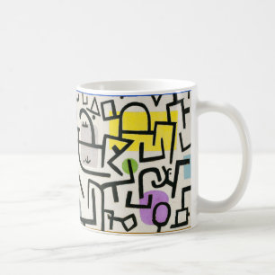 Taza De Café Paul Klee Rich Harbor Abstrae Expressionismo