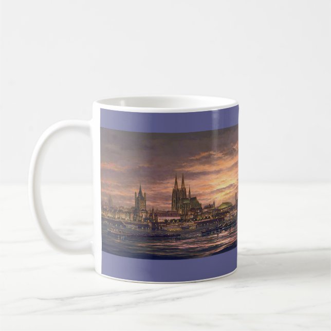 Taza De Café Paul McGehee "Colonia en el Rin" Mug (Izquierda)